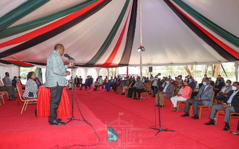 President Uhuru hints at lifting dusk to dawn Covid-19 curfew